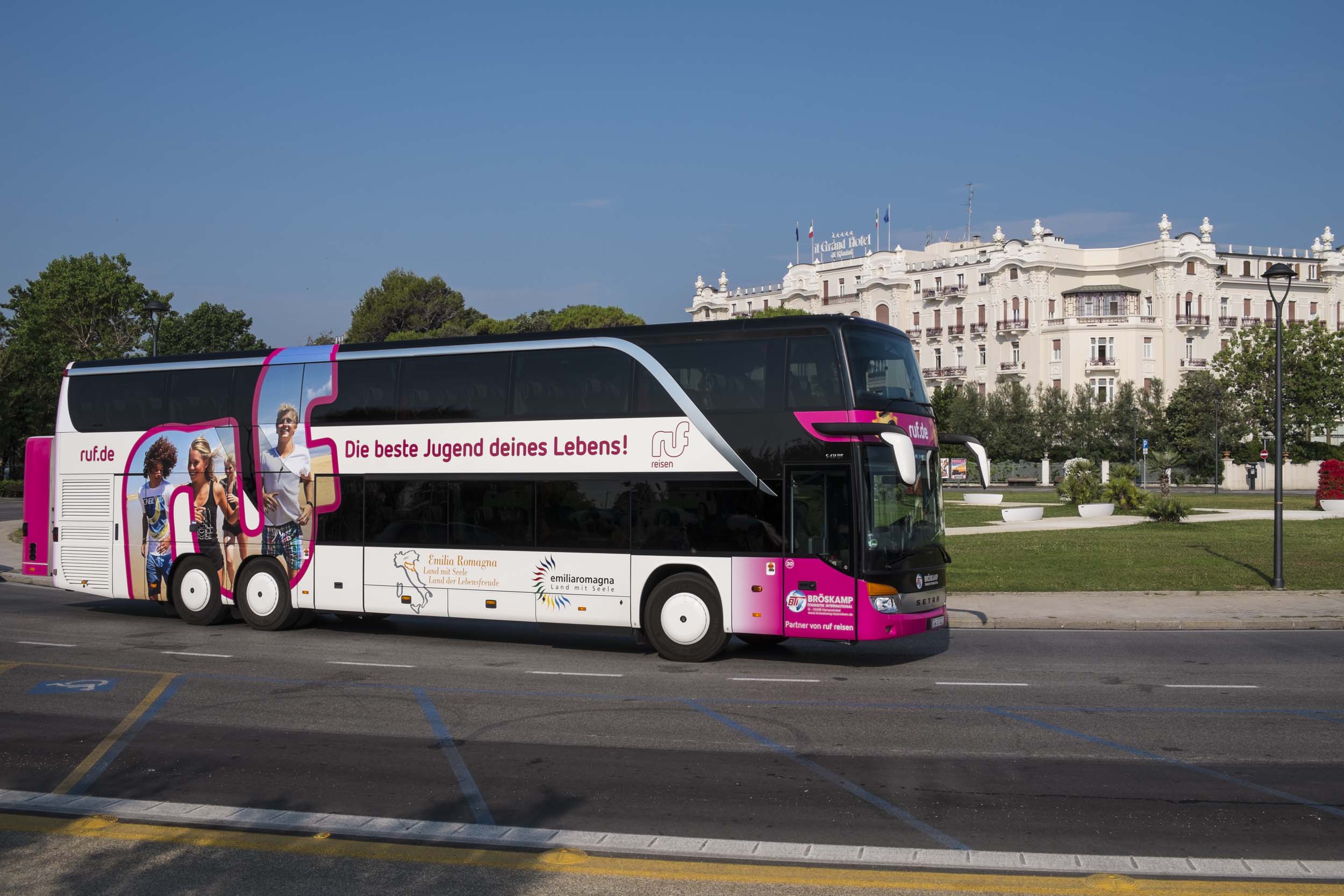 Vacanze col bus in Emilia Romagna
